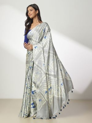 Prismatic Canvas Saree