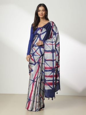 Fuschia Sunbeams Saree