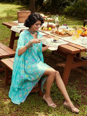 Floral Pyramids Kaftan