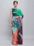 Aquatic Refractions Saree
