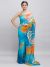 Marine Contrasts Saree