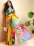 playful prints Saree