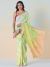 Luminescent Lime Saree