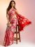 Scarlet Fusion Saree